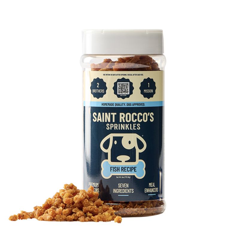 Saint Rocco's Dog Sprinkles Fish Topper 6oz
