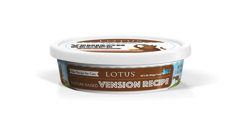 Lotus Cat Frozen Raw Venison