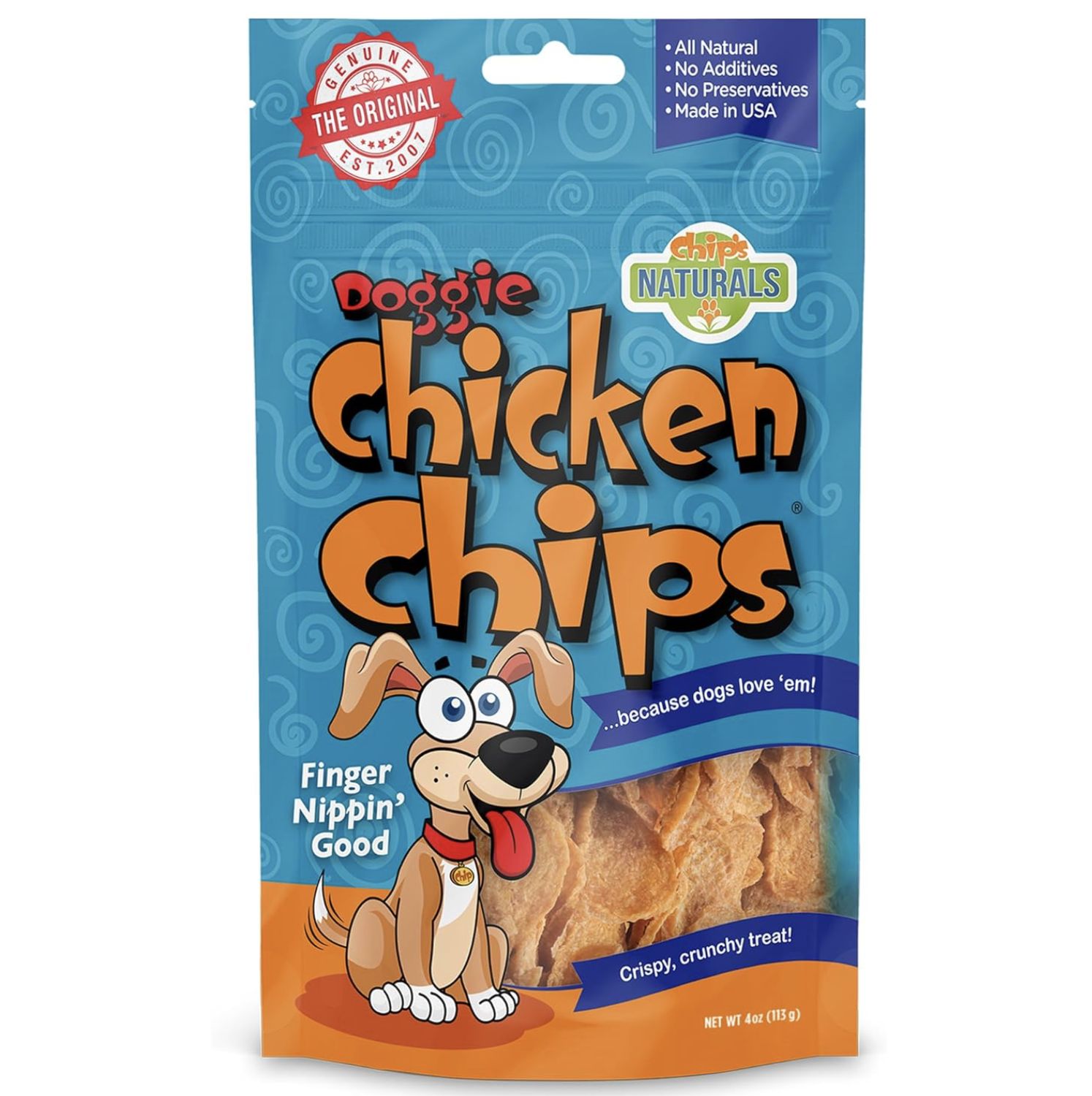 Chip's Naturals Chicken Chips, Size: 4oz