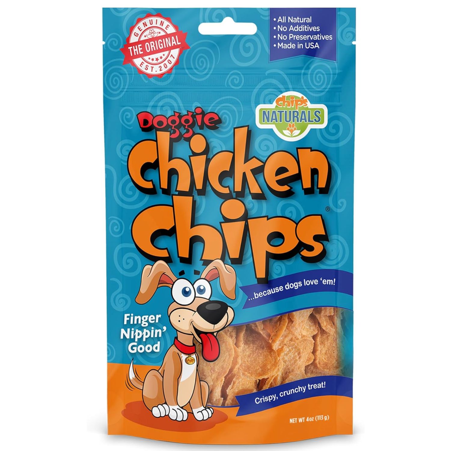 Chip's Naturals Chicken Chips, Size: 4oz