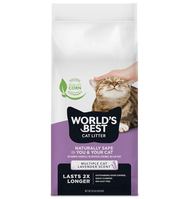 World's Best Multi-Cat Lavender Litter