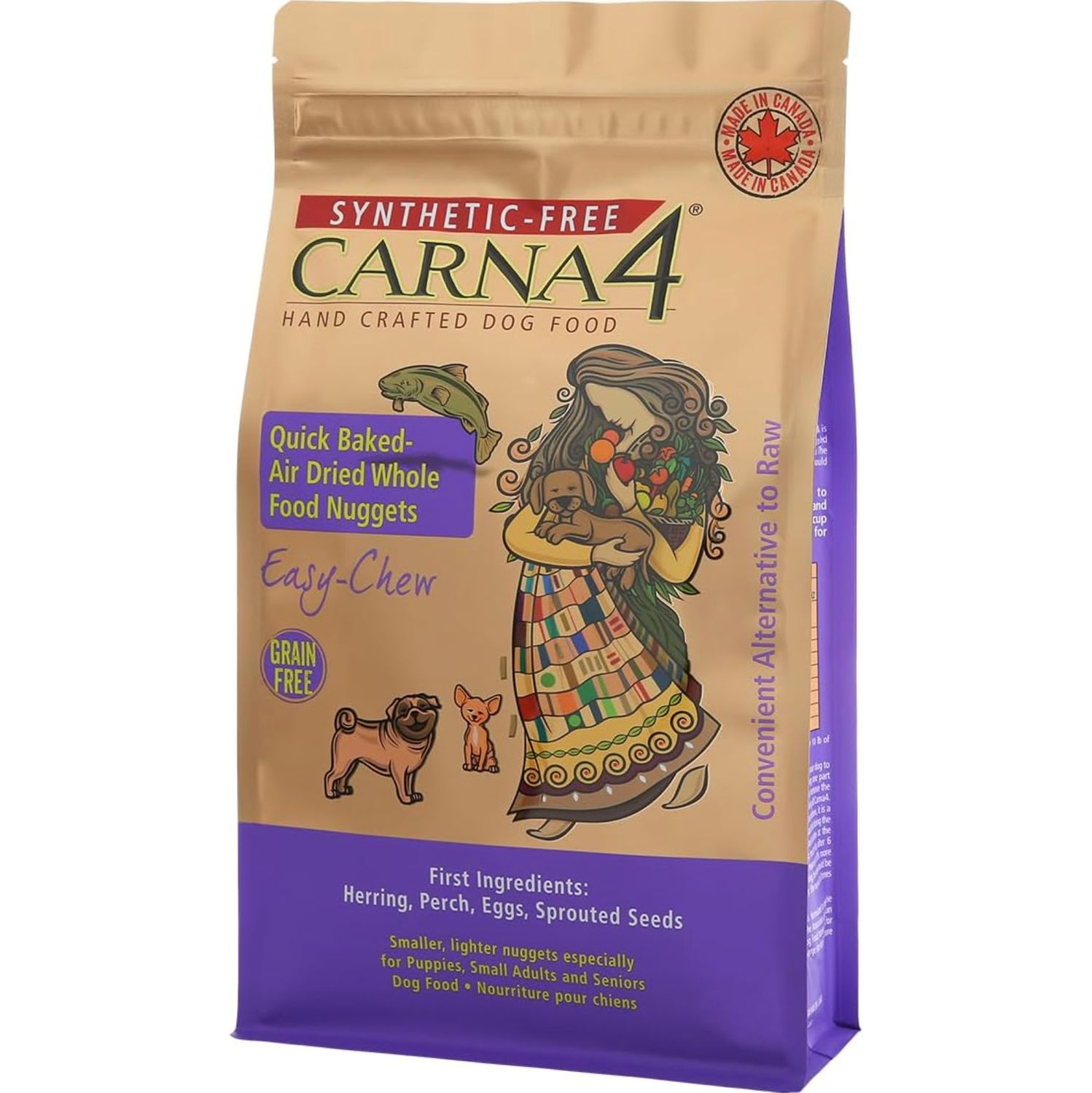 Carna4 Dog Air Dried Fish, Size: 2.2lb
