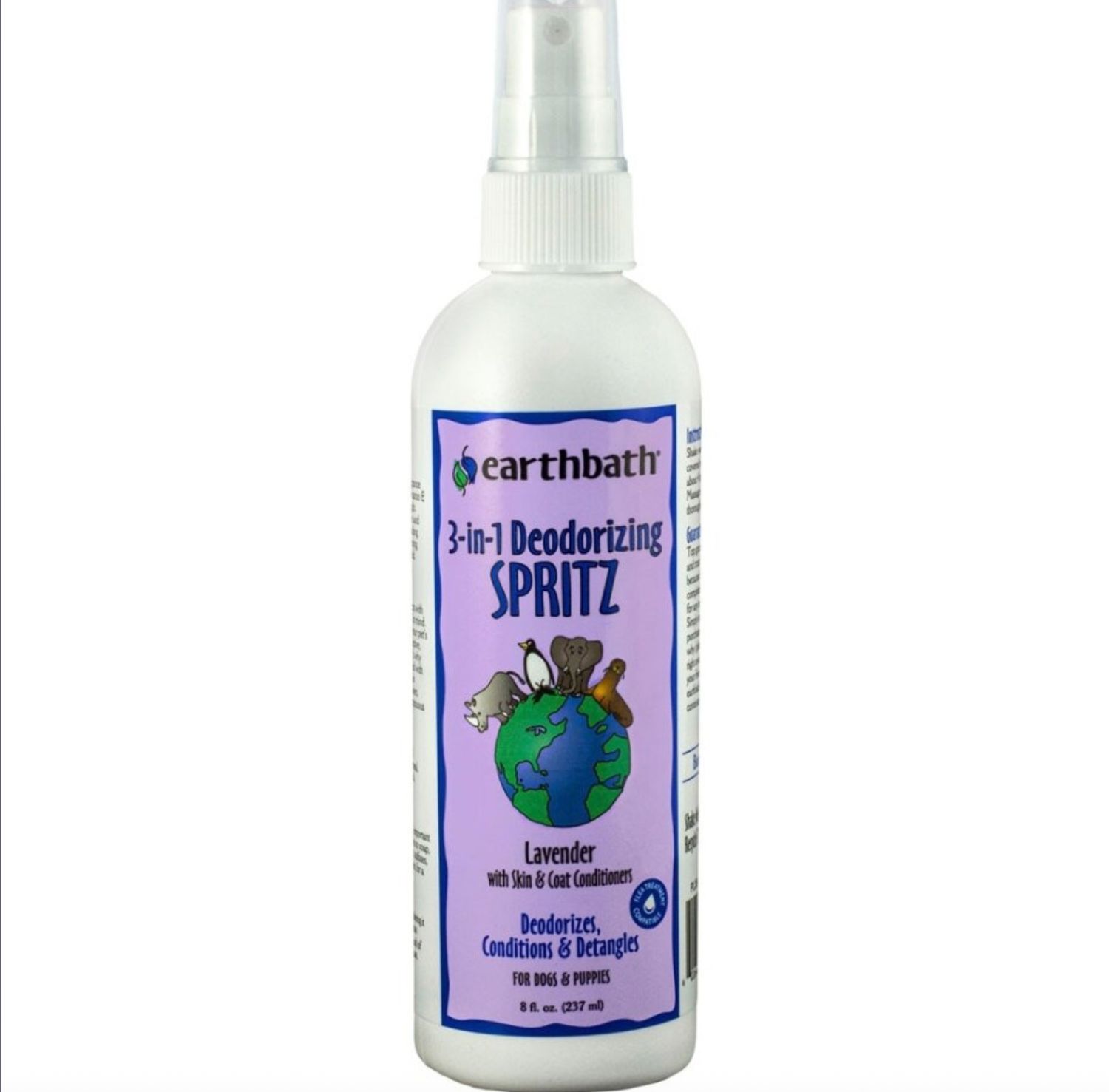 Earthbath 3-In-1 Deodorizing Spritz Lavender 8oz