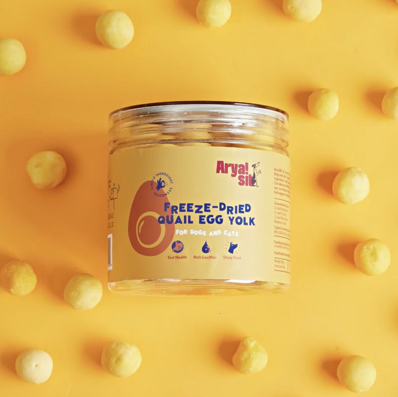 Arya Sit Dog &amp; Cat Freeze Dried Egg Yolk 5oz