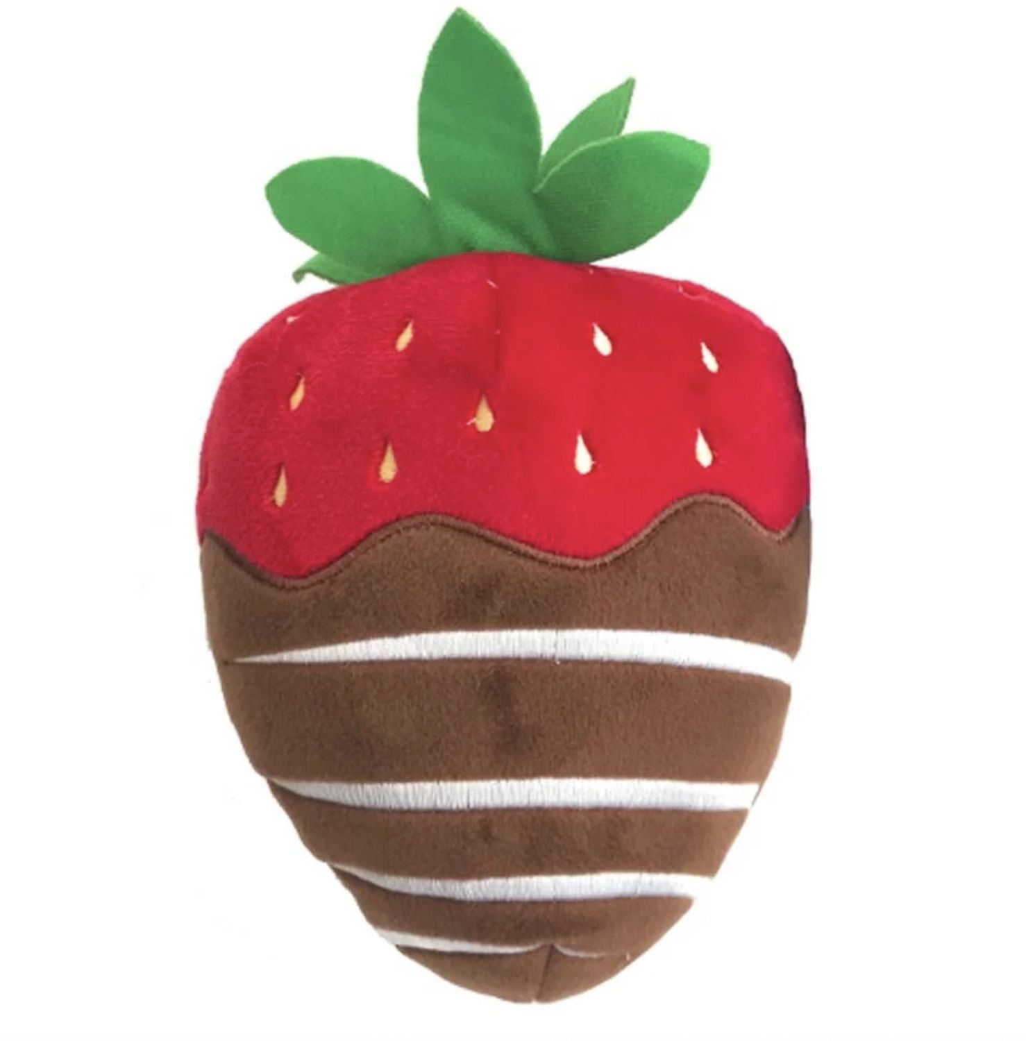 Huxley &amp; Kent Dog Chocolate Strawberry Plush, Size: Large