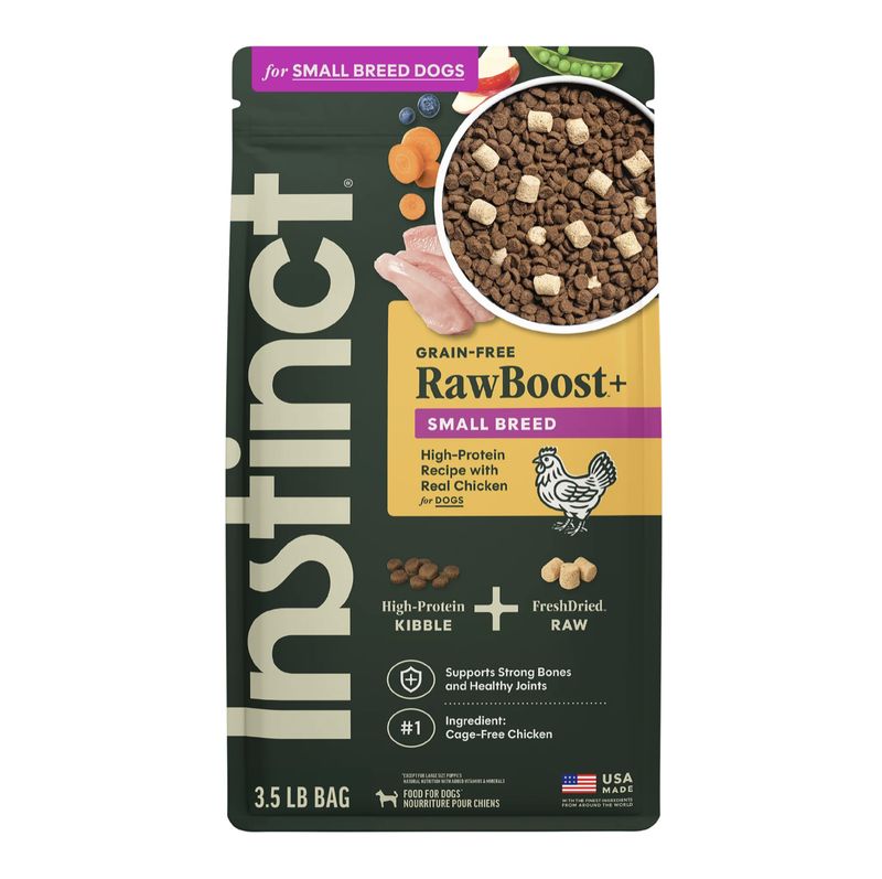 Instinct Dog RawBoost+ Small Breed Real Chicken Kibble