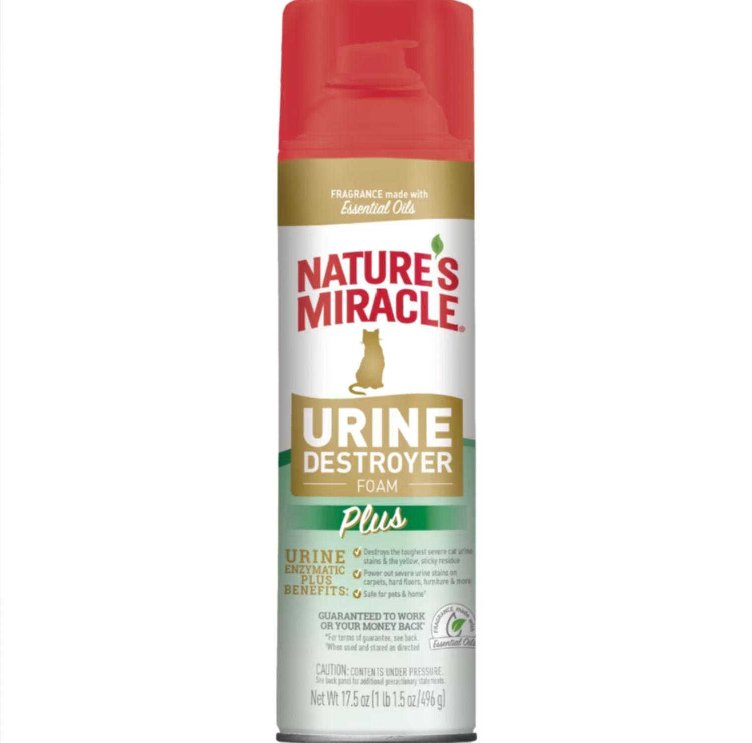 Nature's Miracle Cat Urine Destroyer Plus 17.5oz