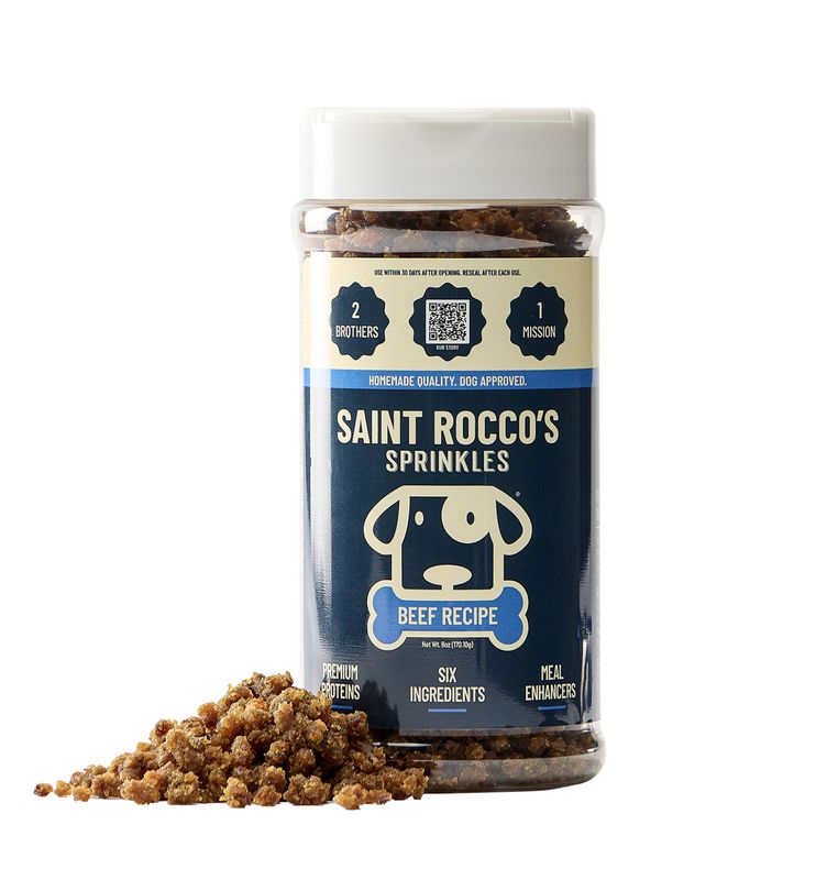 Saint Rocco's Dog Sprinkles Beef Topper 6oz