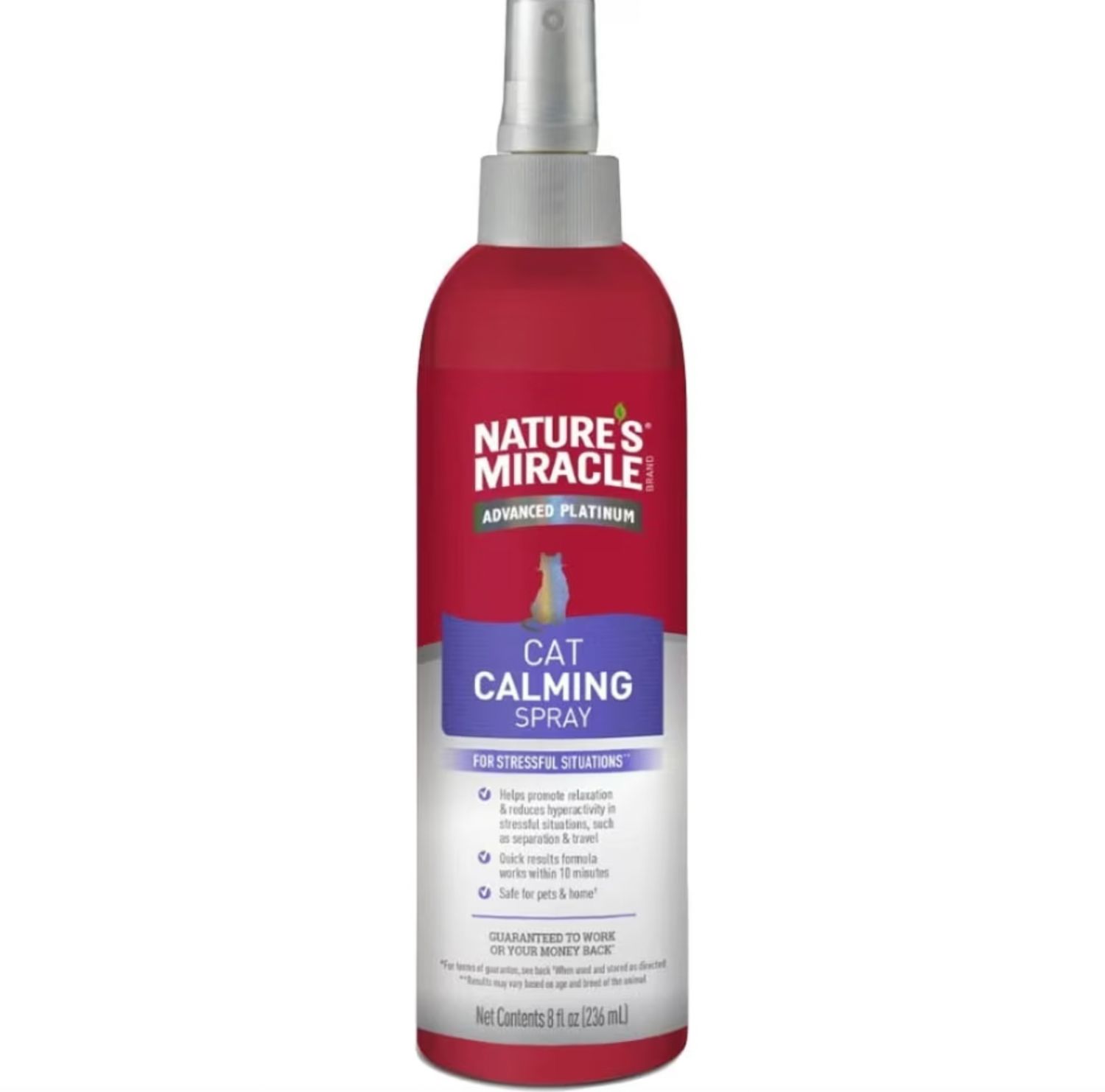 Nature's Miracle Cat Advanced Platinum Calming Spray 8oz