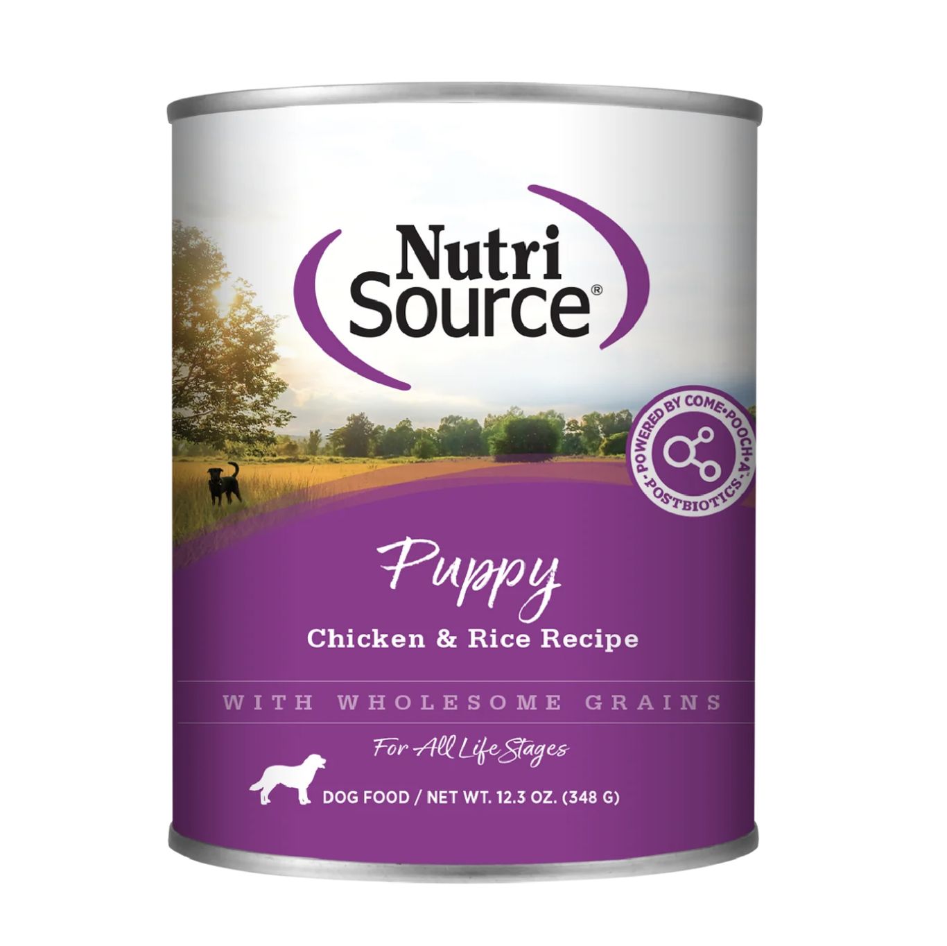 NutriSource Dog Puppy Chicken &amp; Rice 12.3oz