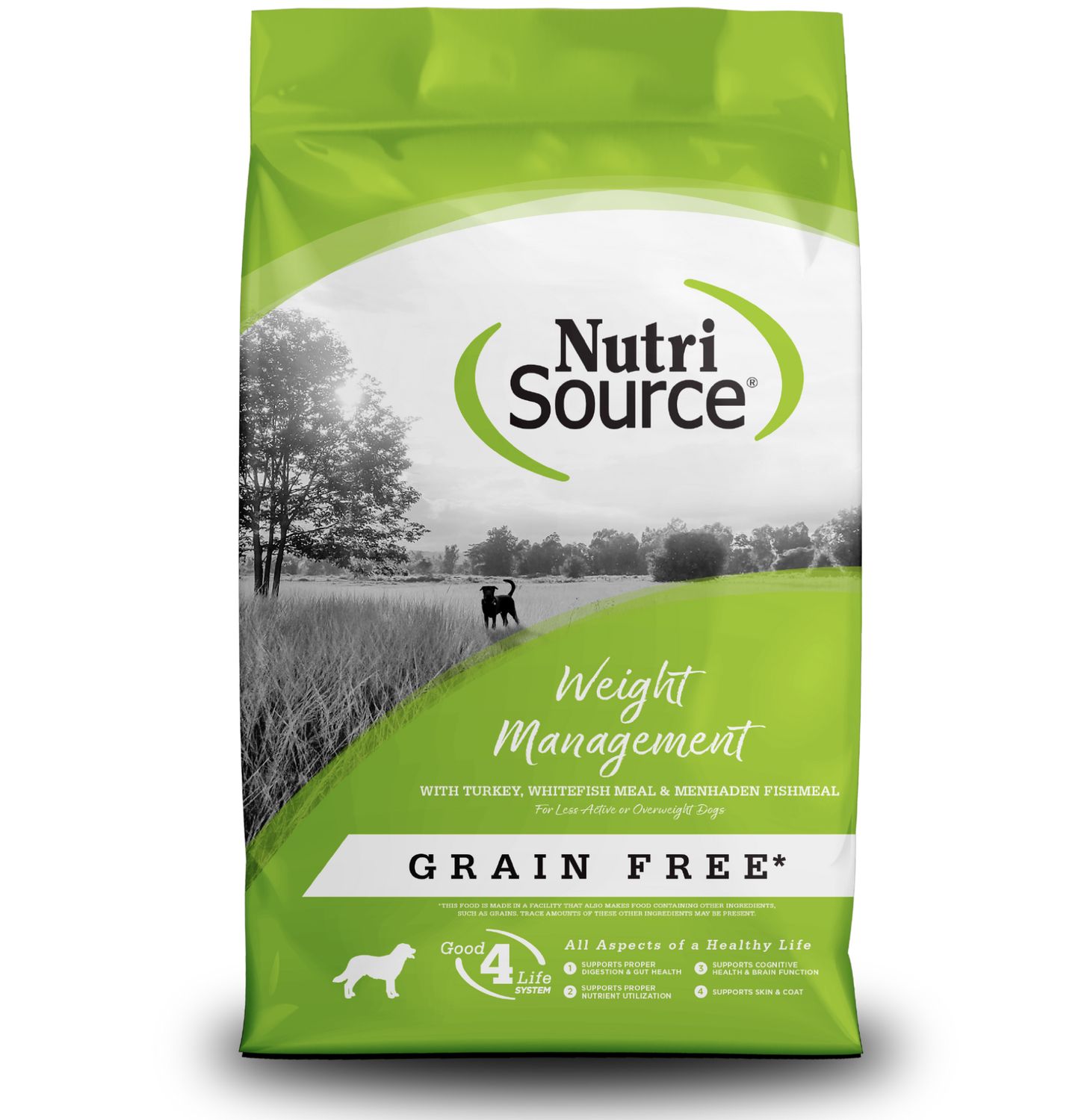NutriSource Dog Grain Free Weight Management, Size: 4lb