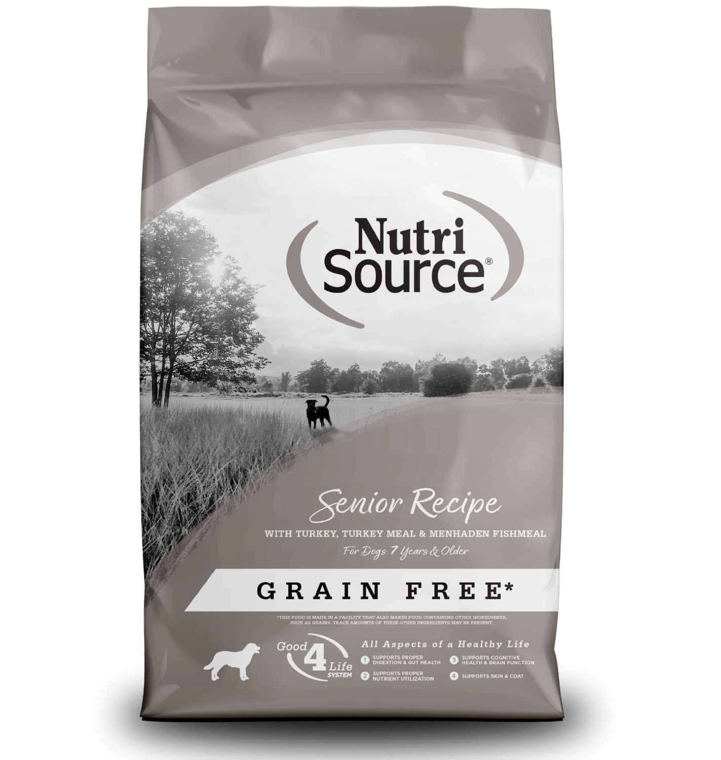 NutriSource Dog Grain Free Senior 26lb