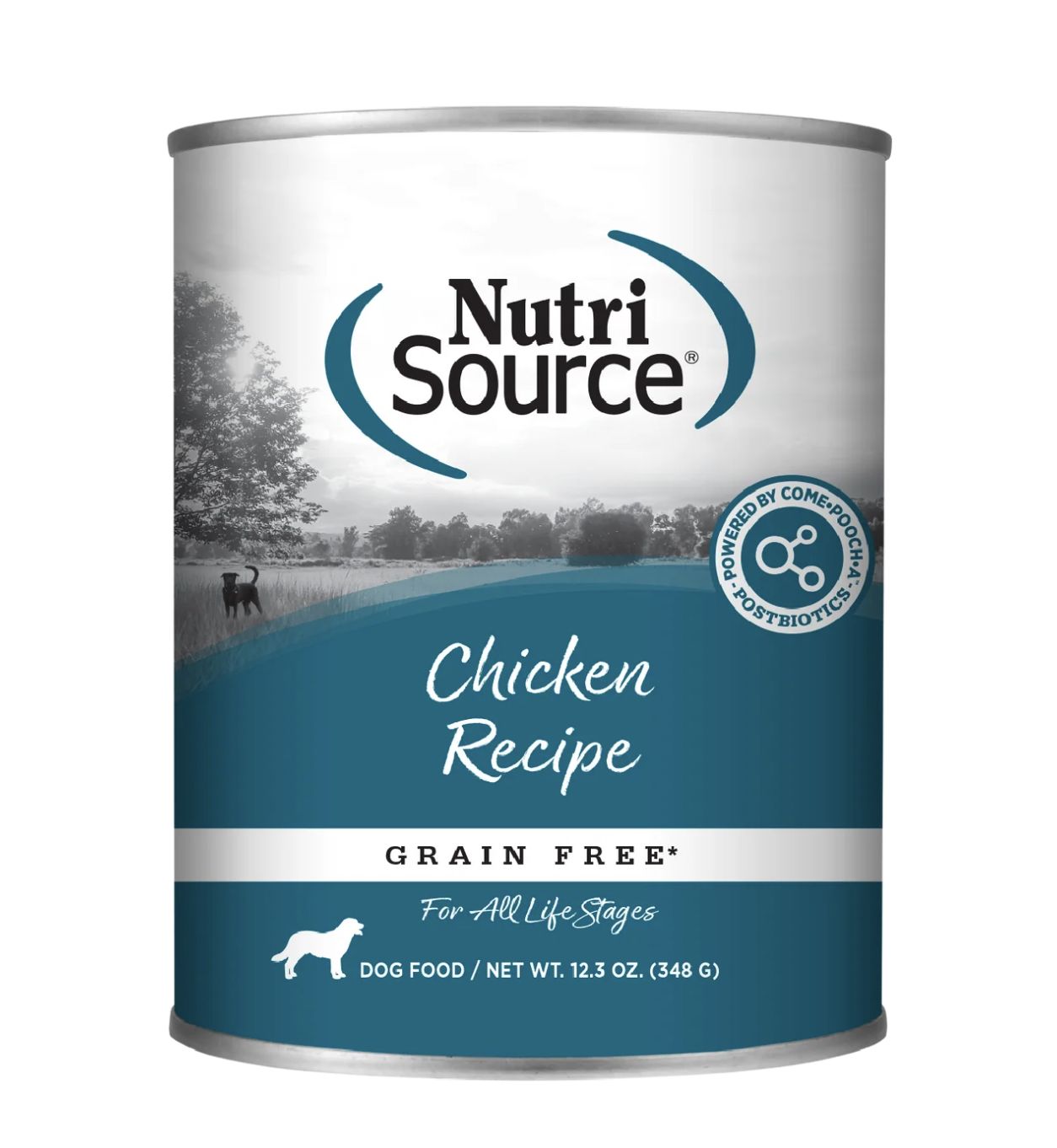 NutriSource Dog Grain Free Chicken 12.3oz