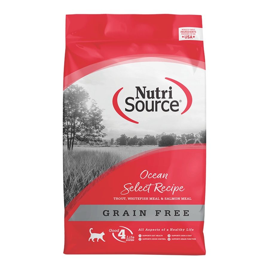 NutriSource Cat Grain Free Ocean Select, Size: 6.6lb