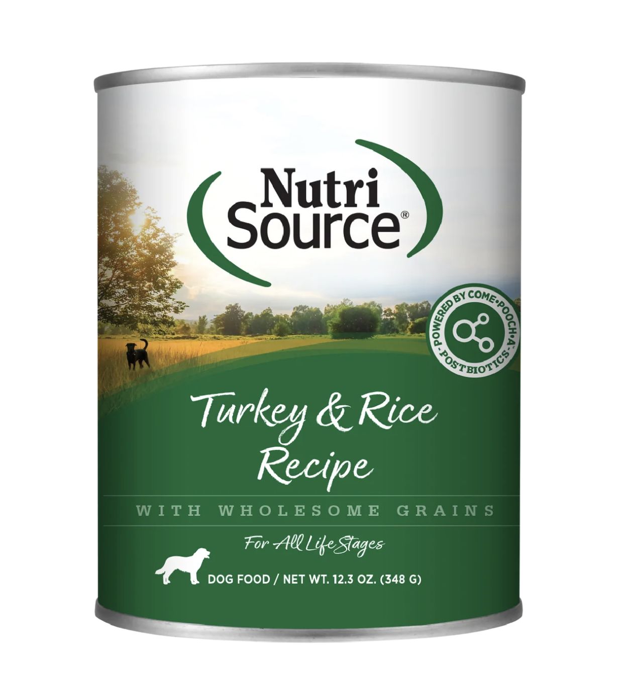 NutriSource Dog Turkey &amp; Rice 12.3oz