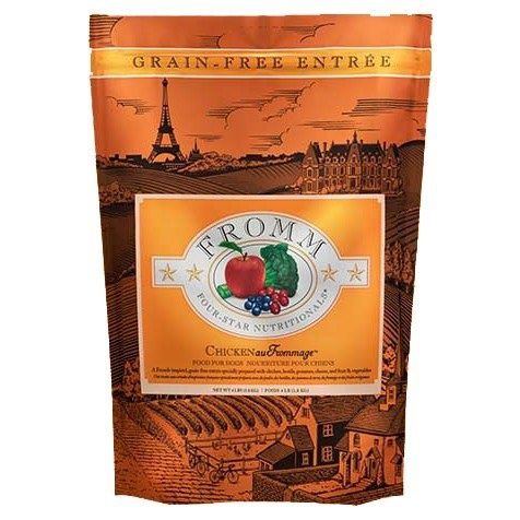 Fromm Dog 4 Star Chicken Au Frommage, Size: 5lb
