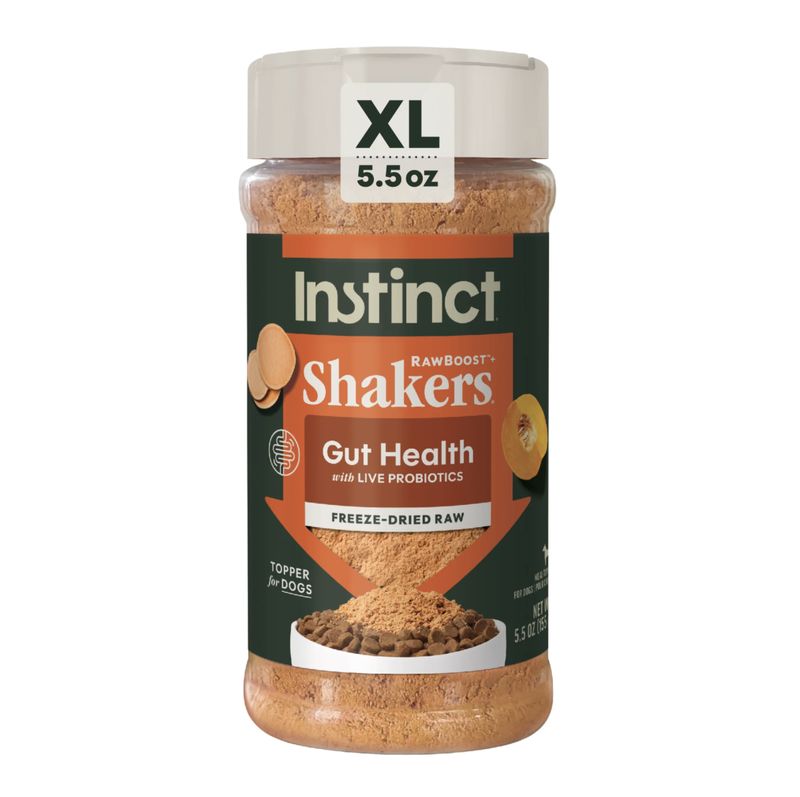 Instinct Dog RawBoost+ Shakers Gut Health 5.5oz