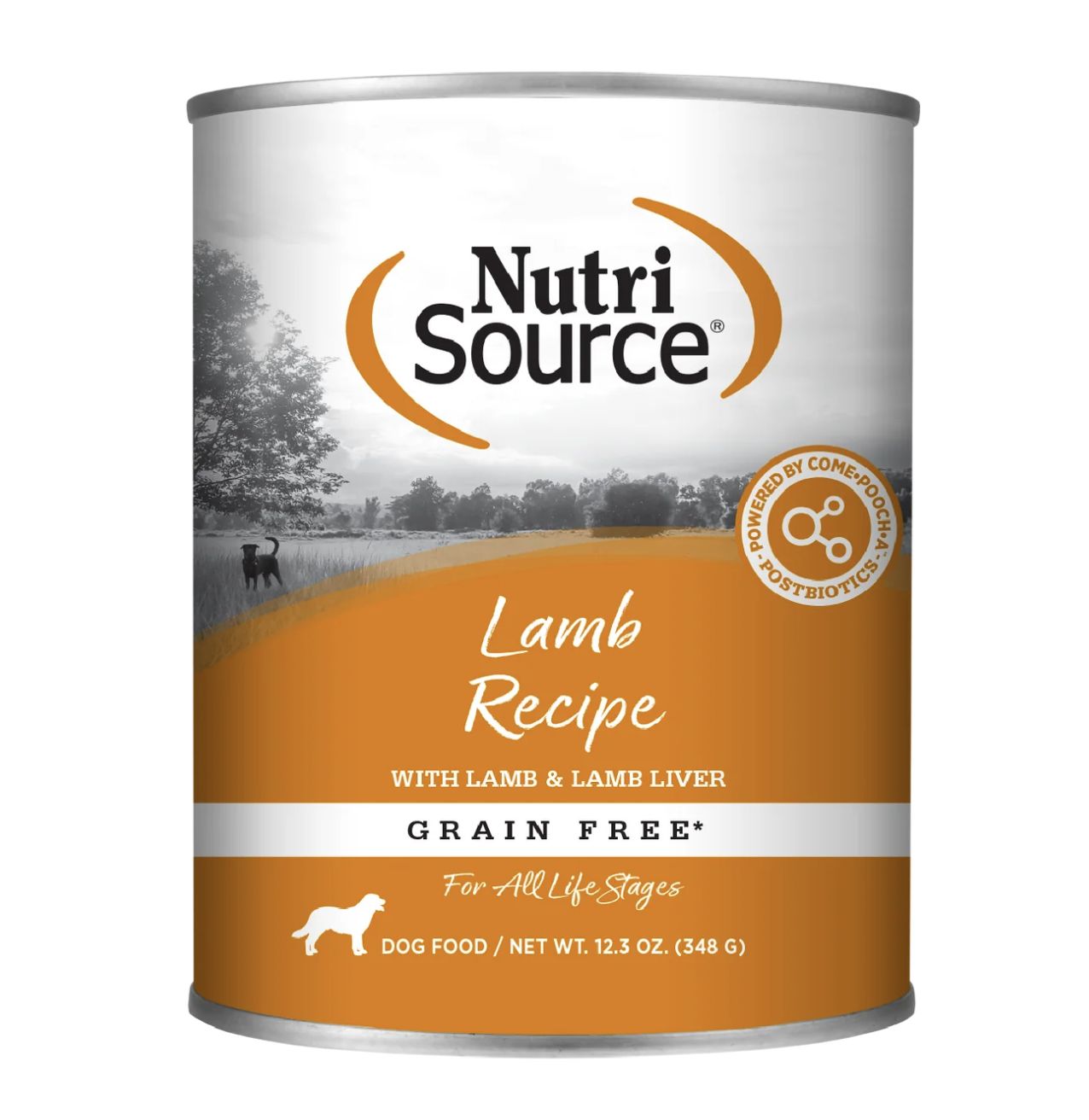 NutriSource Dog Grain Free Lamb 12.3oz