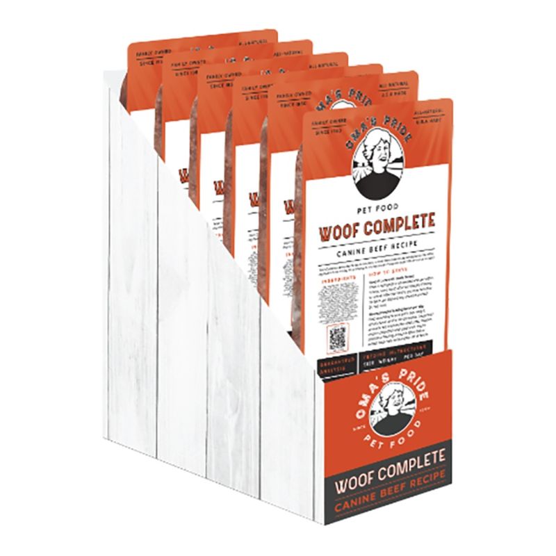 Oma's Pride Dog Frozen Raw Beef