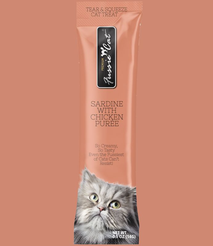 Fussie Cat Puree Sardine &amp; Chicken