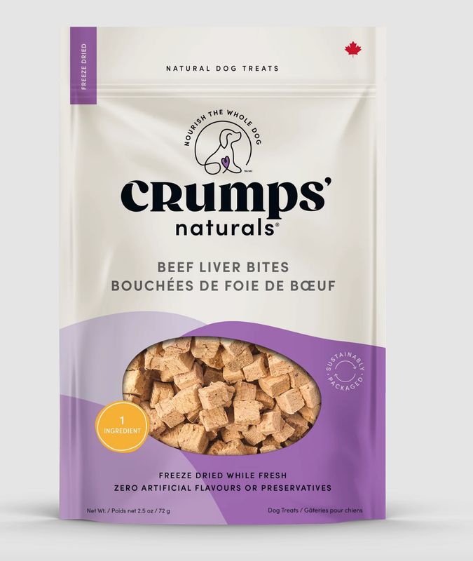 Crumps Dog Freeze-Dried Beef Liver Bites