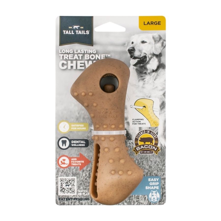 Tall Tails Dog Treat Bone / Bully Stick Holder, Size: Large 7''