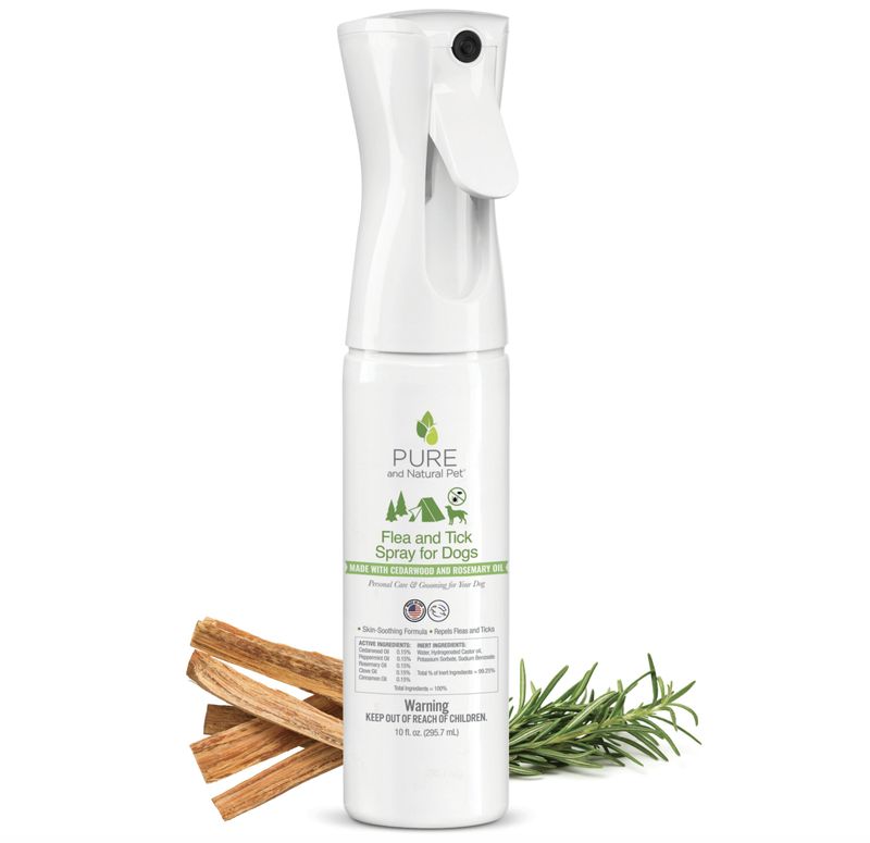 Pure &amp; Natural Dog Flea &amp; Tick Spray 10oz