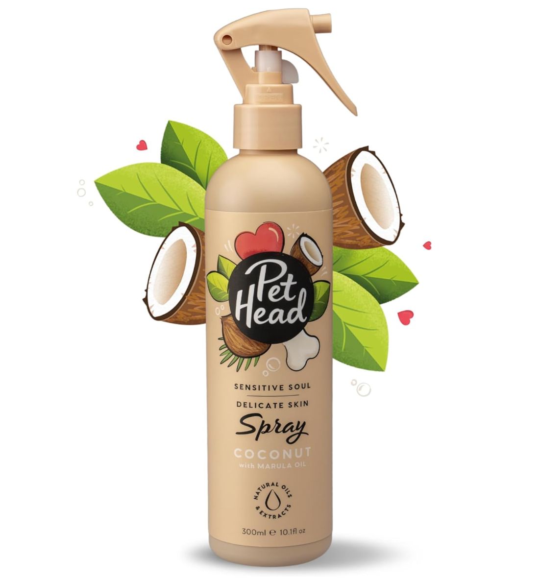 Pet Head Dog Sensitive Soul Deodorizer Spray Coconut 10.1oz