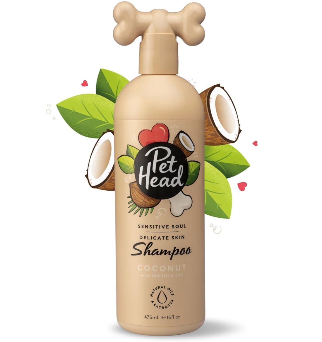 Pet Head Dog Sensitive Soul Shampoo Coconut 16oz