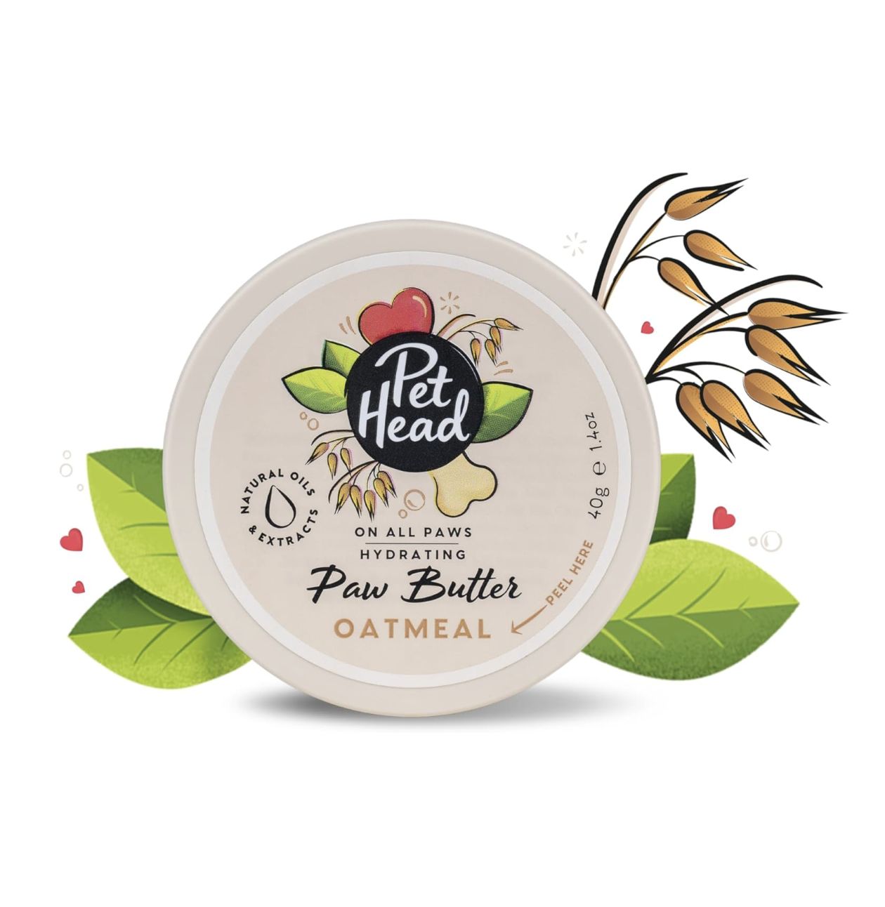 Pet Head On All Paws Oatmeal Paw Butter 1.4oz