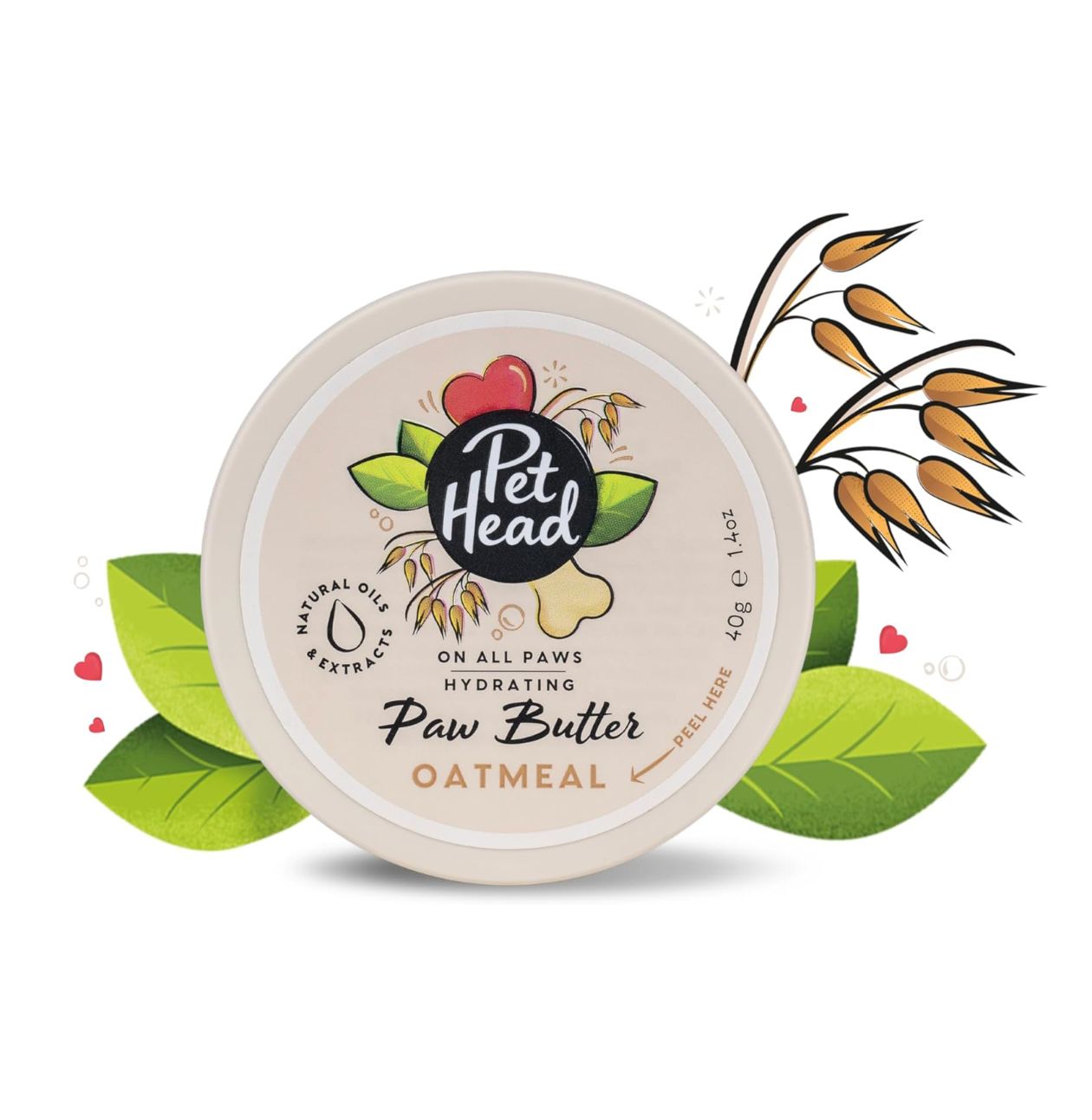 Pet Head On All Paws Oatmeal Paw Butter 1.4oz