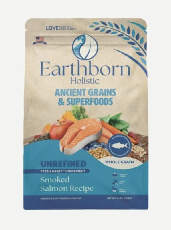 Earthborn Dog Unrefined Ancient Grain Salmon Recipe, Size: 4lb