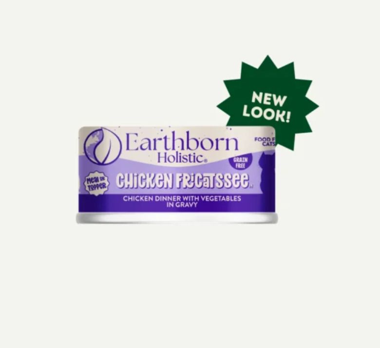 EarthBorn Cat Grain Free Chicken Fricatssee 5.5oz