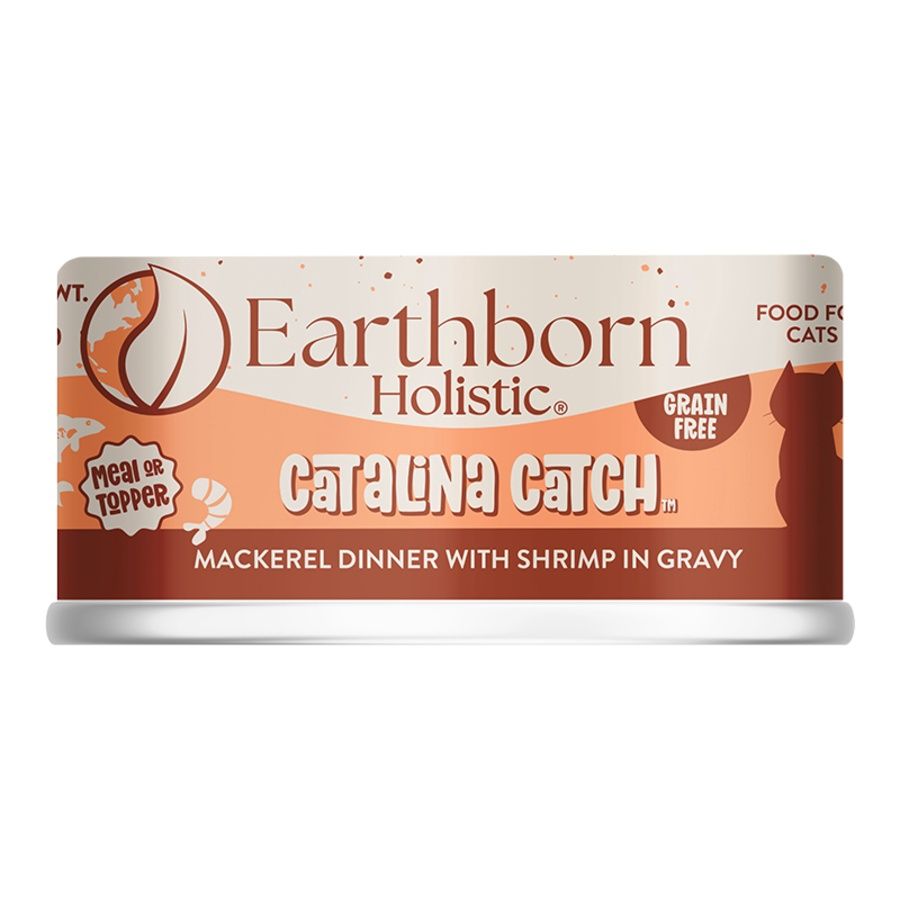EarthBorn Cat Grain Free Mackerel Catalina Catch, Size: 5.5oz