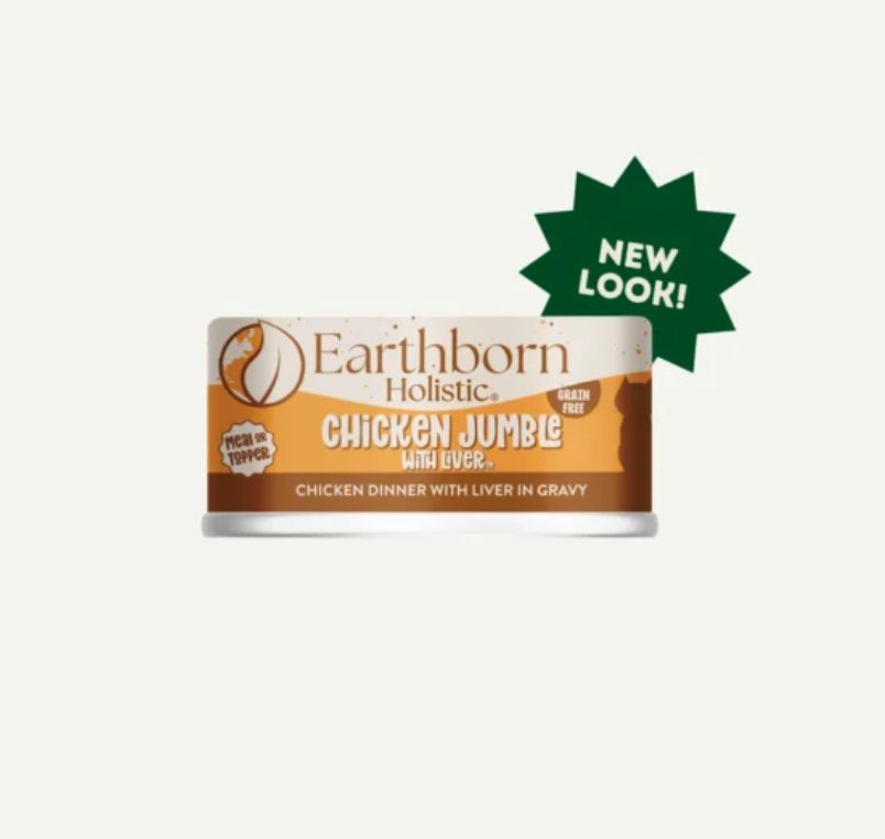 EarthBorn Cat Grain Free Chicken Jumble Dinner 5.5oz