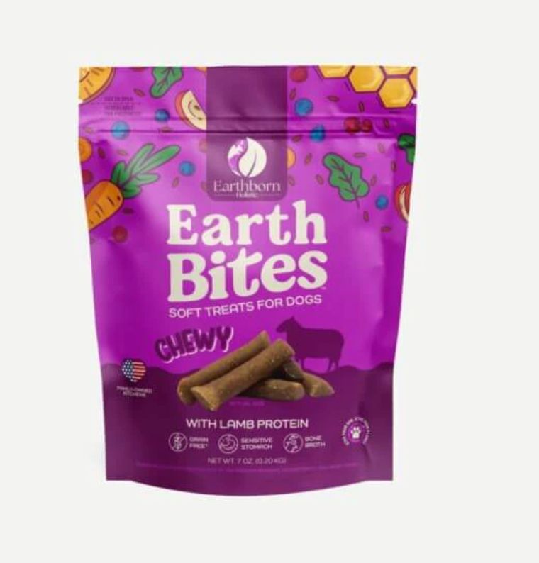 Earthborn Dog EarthBites Chewy Lamb Treats 7oz
