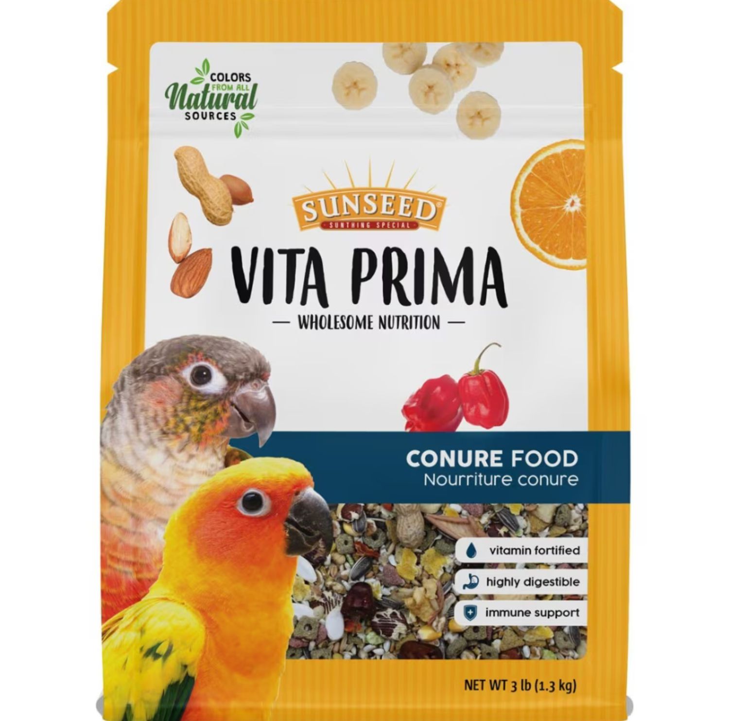 Sunseed Vita Prima Conure Food 3lb