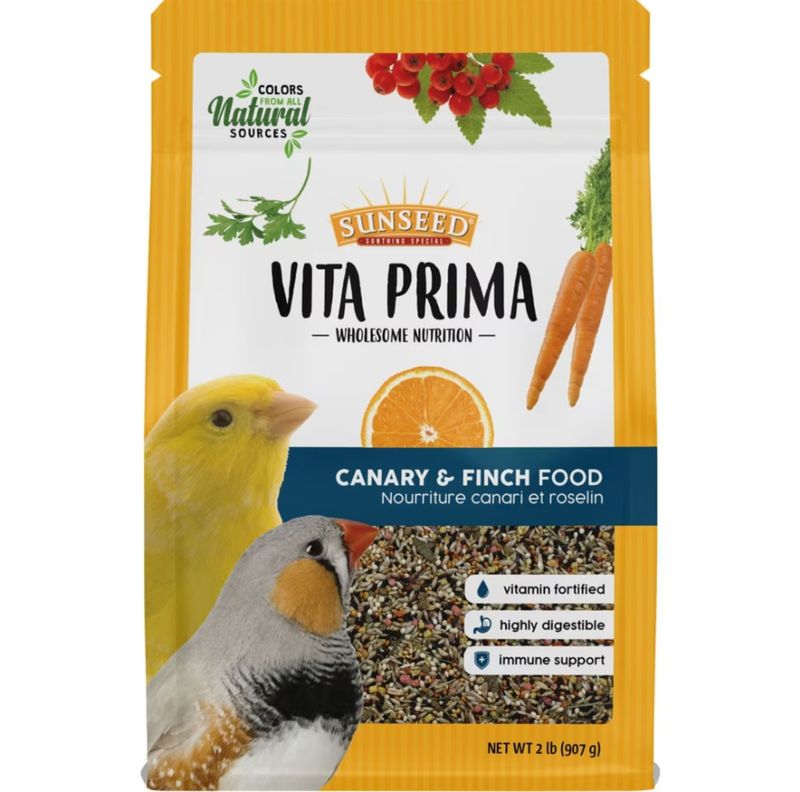 Sunseed Vita Prima Canary &amp; Finch Food 2lb