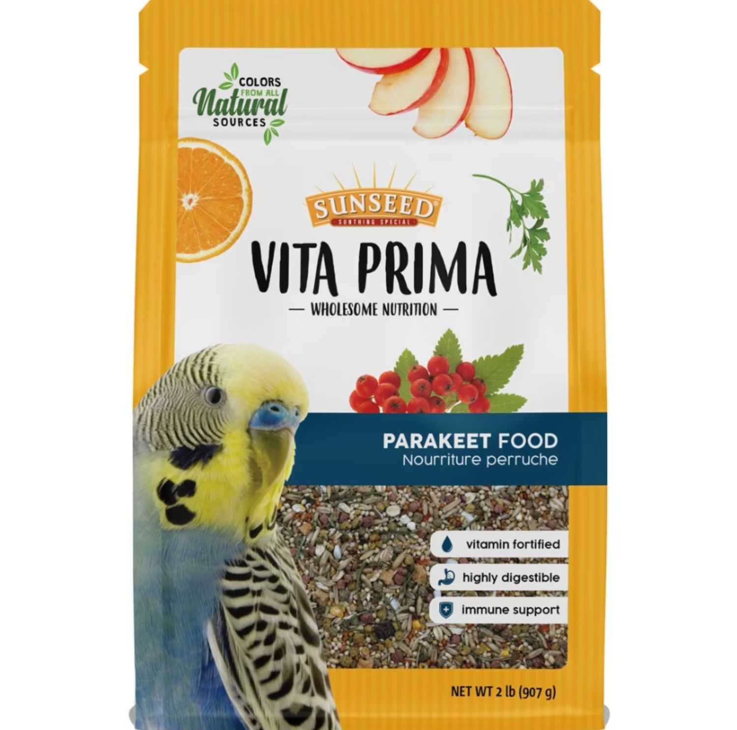 Sunseed Vita Prima Parakeet Food 2lb