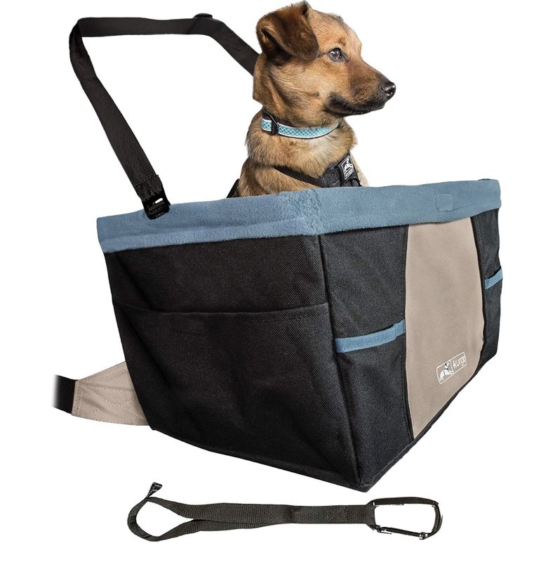Kurgo Rover Dog Booster Seat with Seatbelt Tether