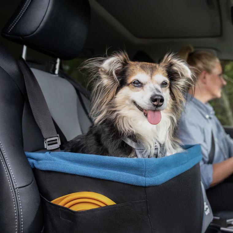 Kurgo Rover Dog Booster Seat with Seatbelt Tether