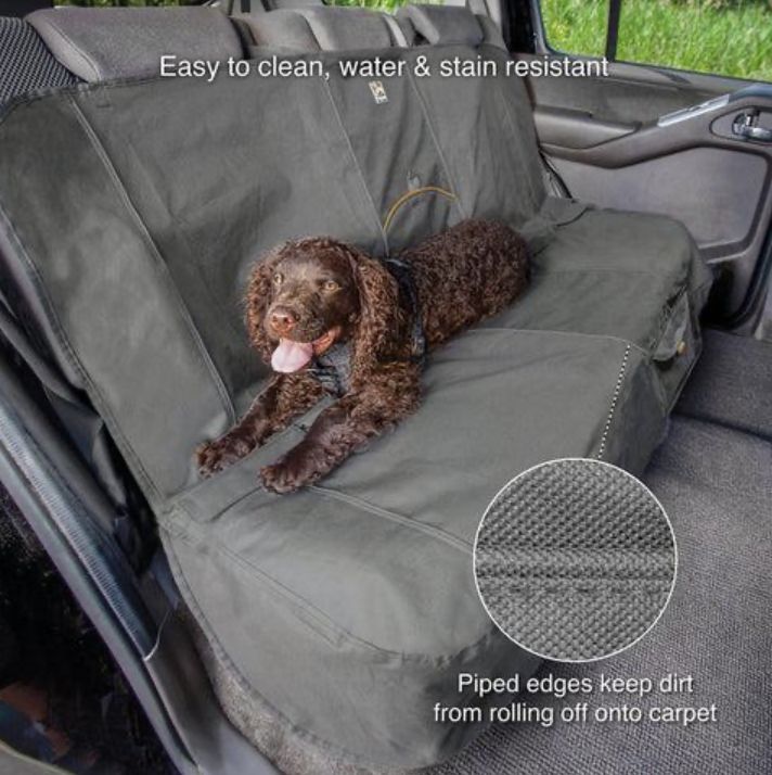 Kurgo Rover Bench Seat Cover Charcoal