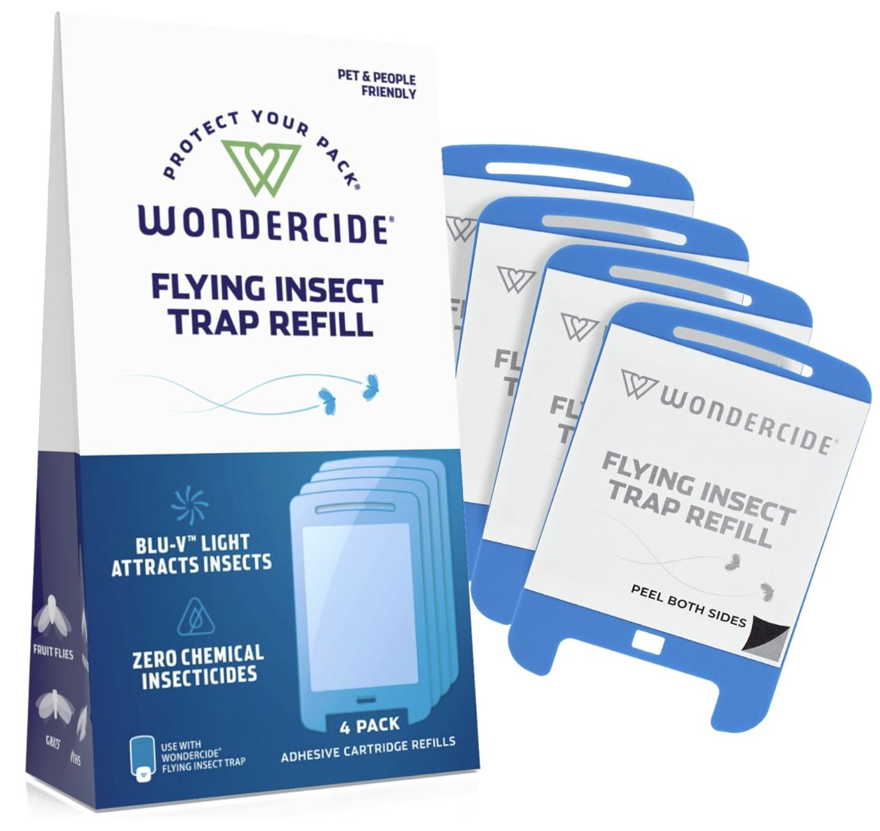 Wondercide Flying Insect Trap Cartridge Refill 4 Pack