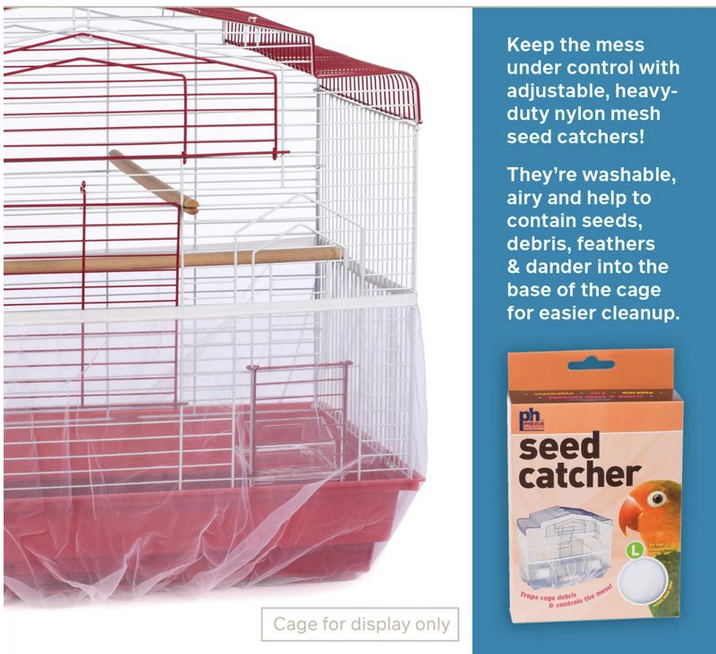 Prevue Pet Seed Catcher Large