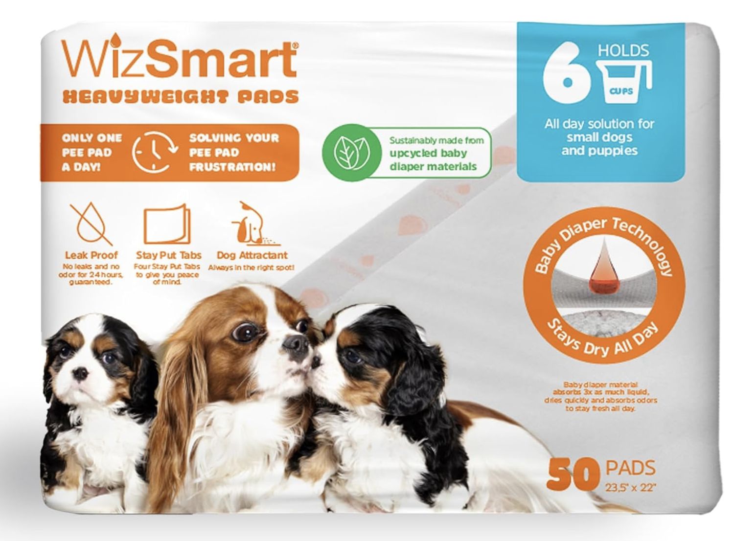 WizSmart Dog Heavyweight, Size: 50pk