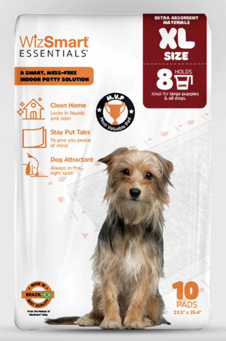 WizSmart Dog Essentials XL, Size: 10pack