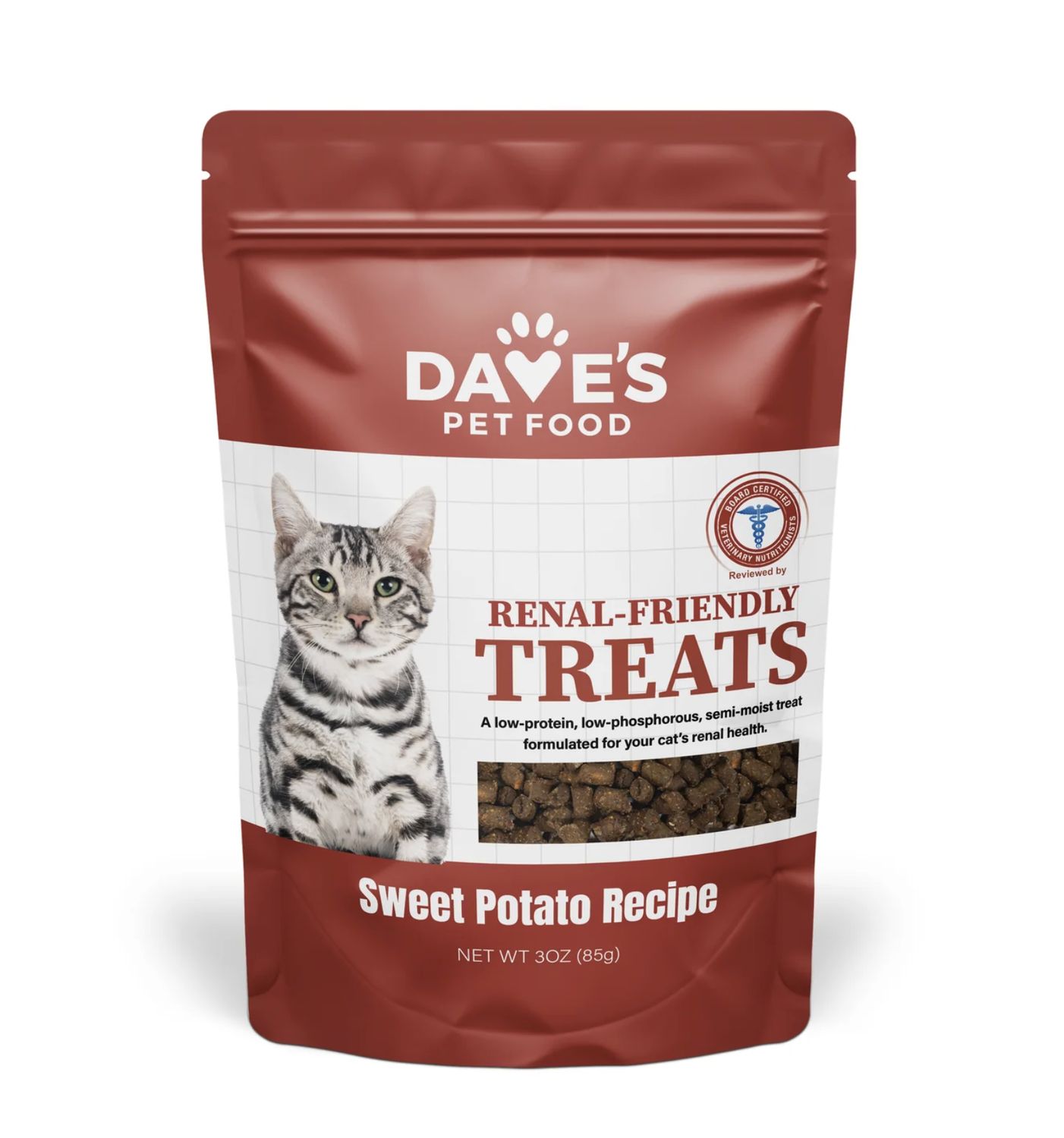 Dave's Cat Kidney-Friendly Semi-Moist Treats 3oz