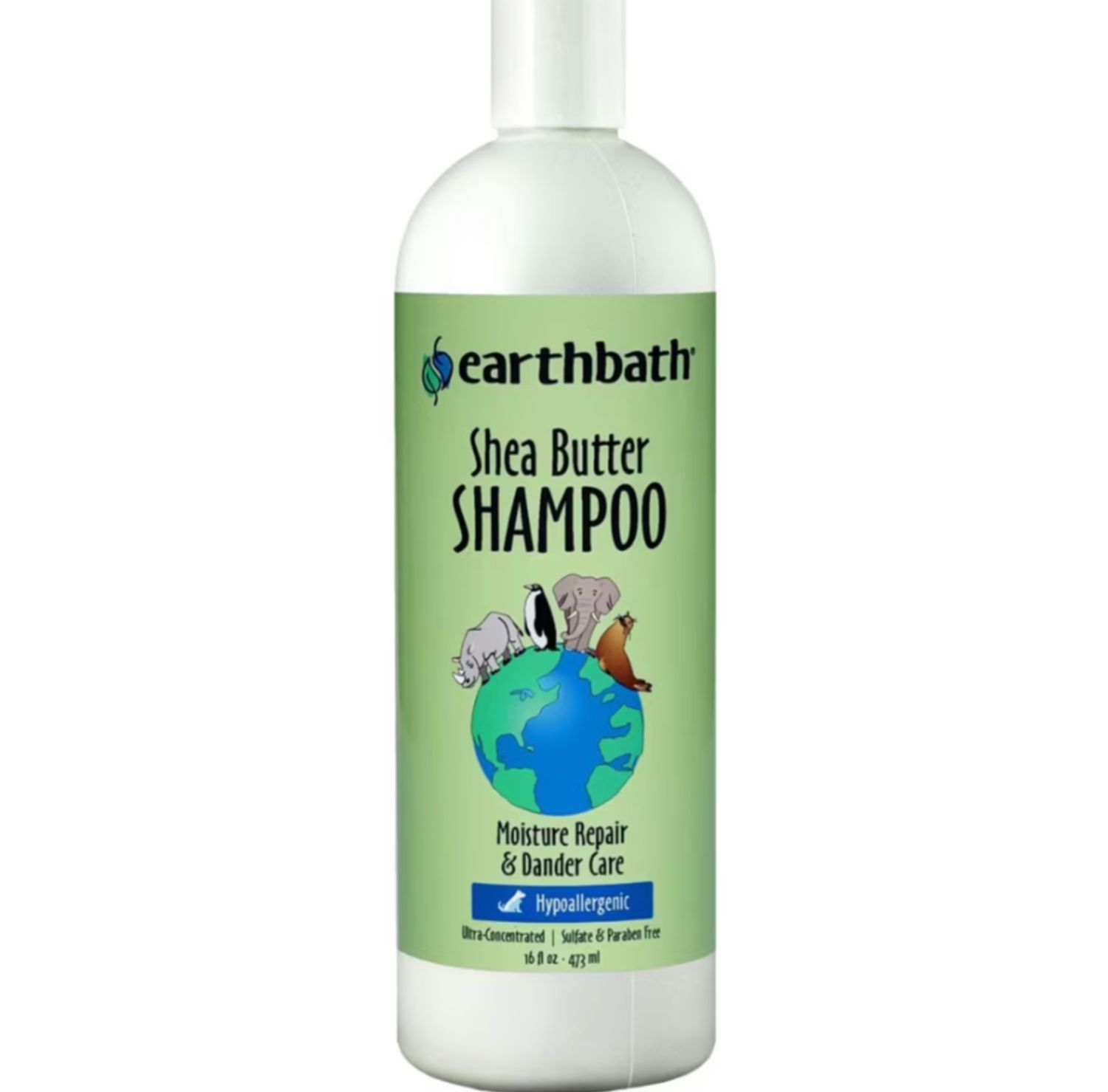 Earthbath Hypoallergenic Pet Shampoo Shea Butter 16oz