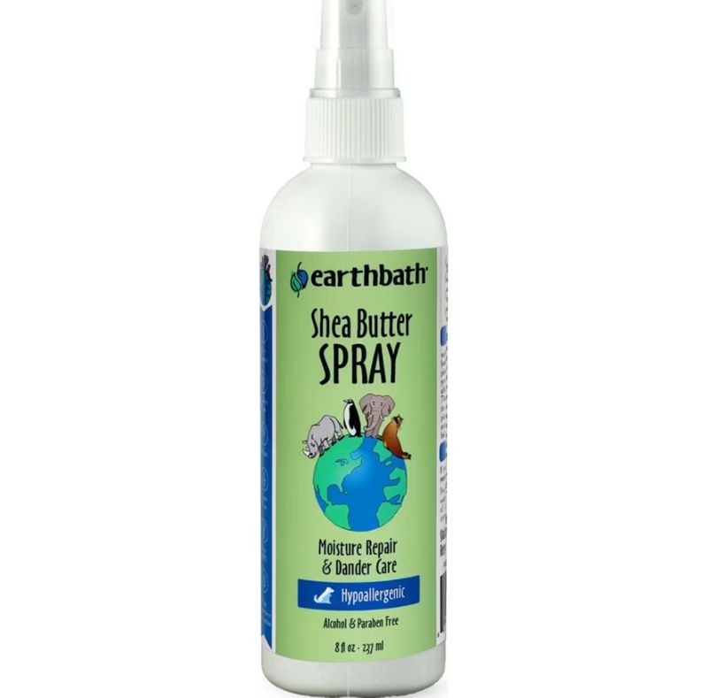 Earthbath Hypoallergenic Pet Spray Shea Butter 8oz