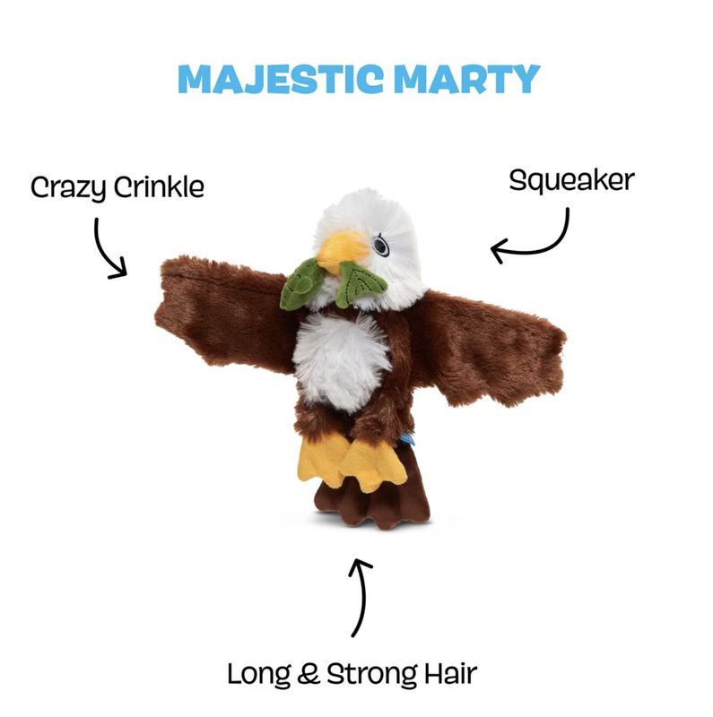 BARK Dog Majestic Marty Eagle Toy
